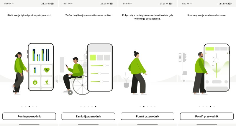 Aplikacja myPhonak: przewodnik dla użytkowników aparatów Phonak